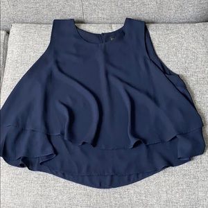Zara Flowy Silky Blouse